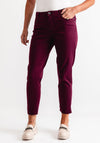 CRO Jeans Suzanne 7/8 Length Jeans, Plum