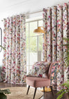 Clarke and Clarke Meadow Lined Eyelet Curtains, Antique