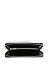 Calvin Klein Large Logo Zip Around Wallet, Black