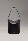 Calvin Klein Soft Sculpt Bucket Bag, Black