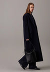 Calvin Klein Soft Sculpt Bucket Bag, Black