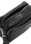 Calvin Klein Logo Pocket Crossbody Camera Bag, Black