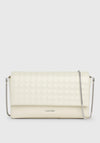 Calvin Klein Quilted Small Crossbody Bag, Ecru