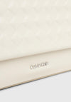 Calvin Klein Quilted Small Crossbody Bag, Ecru