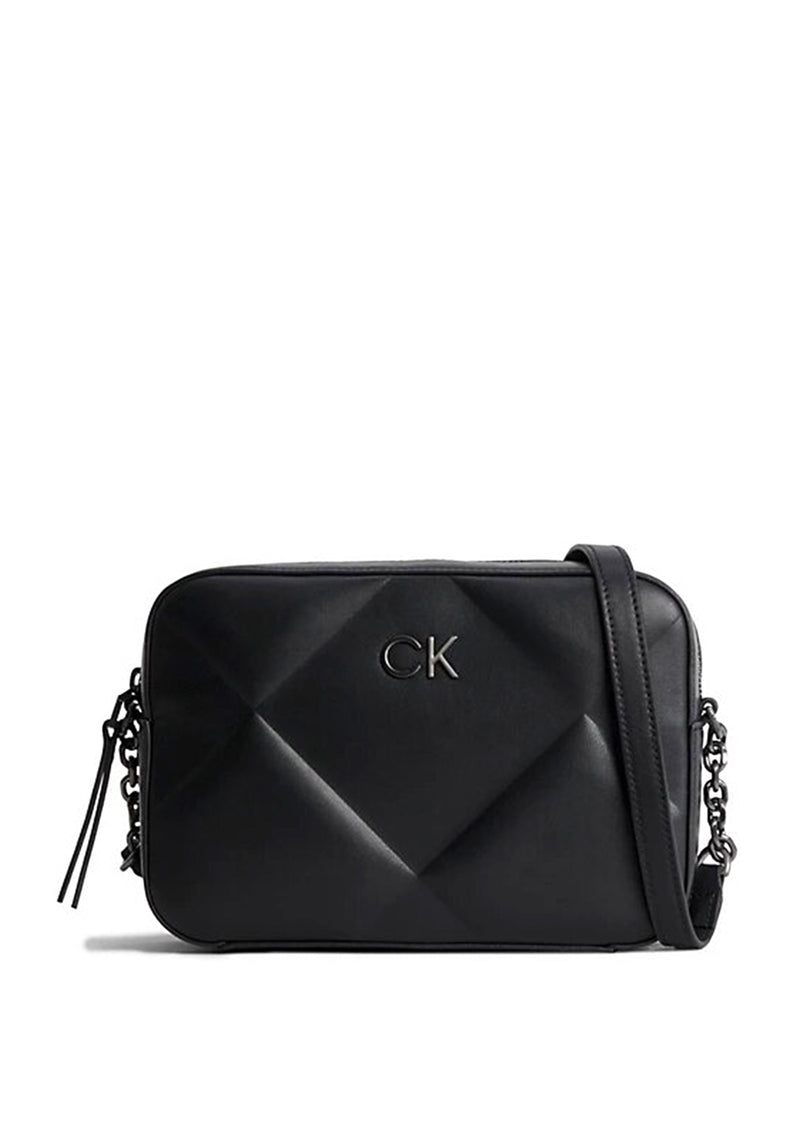 Calvin Klein Re-Lock Quilt Camera Bag Stoney Beige