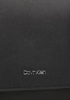 Calvin Klein Faux Leather Shoulder Bag, Black