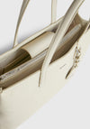 Calvin Klein Monogram Tote Bag, Stoney Beige