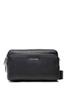 Calvin Klein Faux Leather Crossbody Bag, Black