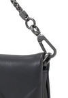 Calvin Klein Re-Lock Quilt Wristlet Clutch Bag, Black