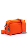 Calvin Klein Faux Leather Crossbody Bag, Flame