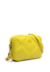 Calvin Klein Quilted Camera Crossbody Bag, Citrus