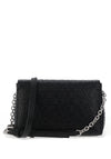 Calvin Klein Logo Monogram Shoulder Bag, Black