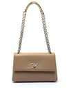 Calvin Klein Convertible Shoulder Bag, Silver Mink