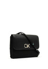 Calvin Klein Double Gusset Crossbody Bag, Black
