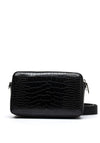 Calvin Klein Faux Cros Camera Crossbody Bag, Black