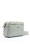 Calvin Klein Faux Cros Camera Crossbody Bag, Pearl Grey