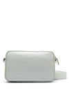Calvin Klein Faux Cros Camera Crossbody Bag, Pearl Grey