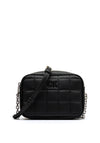 Calvin Klein Square Quilted Camera Crossbody Bag, Black