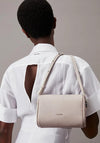 Calvin Klein Pebbled Crossbody Bag, Sand