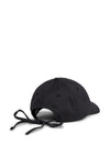 Calvin Klein Metal Lettering Canvas Cap, Black