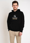 Calvin Klein Jeans Stacked Archival Hoodie, Black