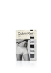 Calvin Klein Icon Cotton Stretch 3 Pack Low Rise Trunks, Black