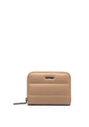 Calvin Klein Quilted Stripe Small Wallet, Chanterelle