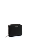 Calvin Klein Small Zip Around RFID Wallet, Black