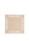 Calvin Klein Contrast Logo Jacquard Scarf, Brown & Cream