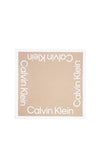 Calvin Klein Contrast Logo Jacquard Scarf, Brown & Cream