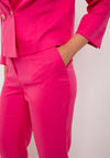 Camelot High Rise Straight Leg Trousers, Pink