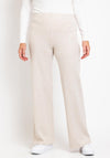 Camelot Metallic Shimmer Comfort Wide Leg Trouser, Beige
