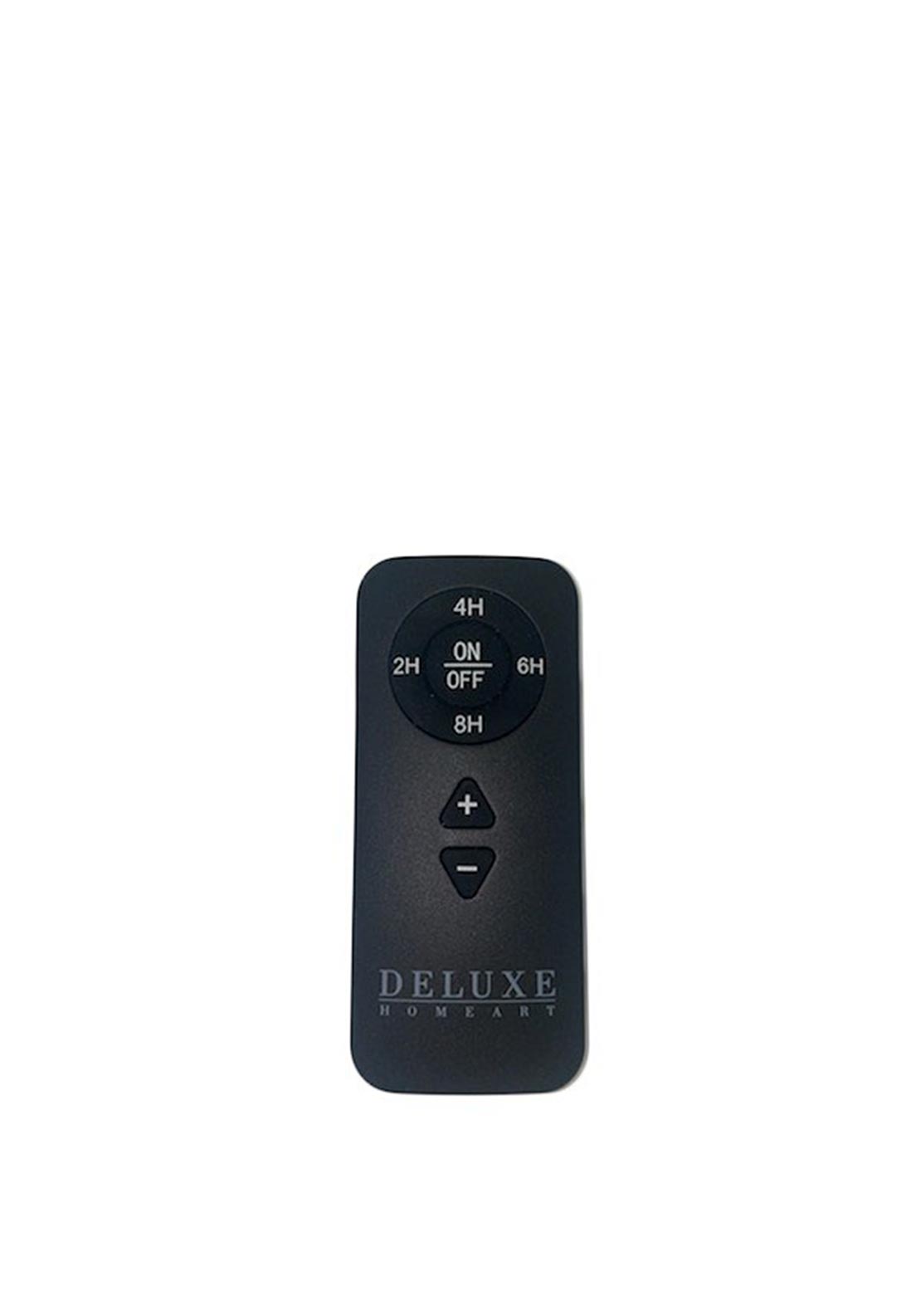 Deluxe Homeart LED Candle Remote Control, Black