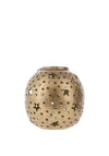 Kaemingk Star Cut Out Lantern, Gold