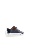 Caprice Patent Laced Trainers, Navy