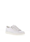 Caprice Patent Laced Trainers, White