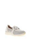 Caprice Leather Mesh Slip On Shoes, Pearl