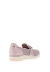 Caprice Leather Mesh Slip On Shoes, Lilac