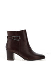 Caprice Wide Fit High Ankle Sock Boot, Brown