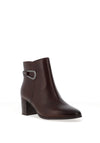 Caprice Wide Fit High Ankle Sock Boot, Brown