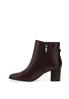 Caprice Wide Fit High Ankle Sock Boot, Brown