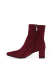 Caprice Wide Fit High Ankle Sock Boot, Wine