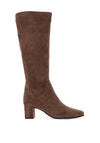 Caprice Wide Fit Knee-High Sock Boot, Brown