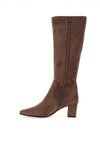 Caprice Wide Fit Knee-High Sock Boot, Brown