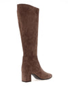 Caprice Wide Fit Knee-High Sock Boot, Brown