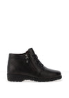 Caprice Wide Fit Ankle Boot, Brown