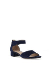 Caprice Suede Block Heel Sandals, Ocean