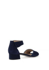 Caprice Suede Block Heel Sandals, Ocean