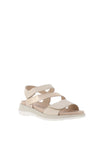 Caprice Leather Multi Strapped Sandals, Beige