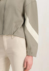 YAYA Short Knit Jacket, Aluminium Beige